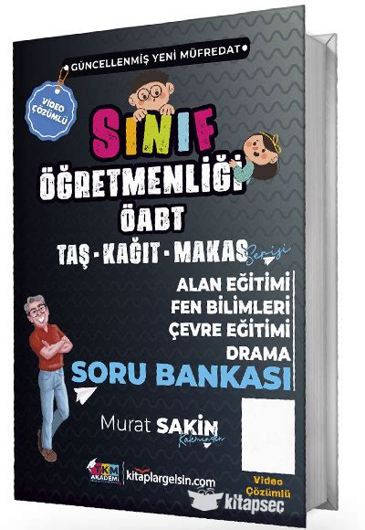 ÖABT Sınıf Öğretmenliği Alan Eğitimi Soru Bankası Video Çözümlü TKM