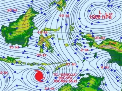 BMKG Deteksi Tiga Bibit Siklon Tropis Penyebab Cuaca Ekstrem