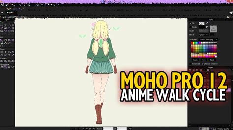 Moho Pro 12 Anime Walk Cycle 😎 Youtube