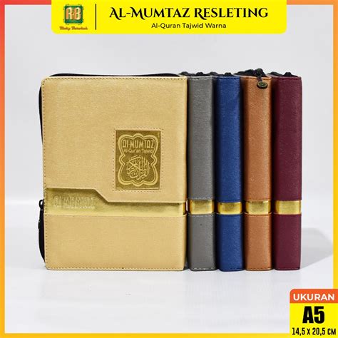 Jual Alquran Sedang Tilawah Al Mumtaz A Resleting Tajwid Warna Tanpa