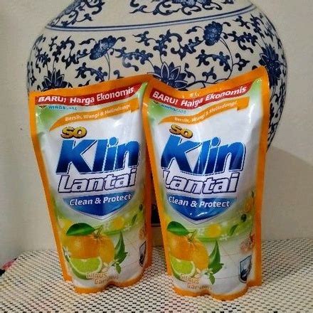 Jual So Klin Lantai CLEAN PROTECT 700 Ml Shopee Indonesia