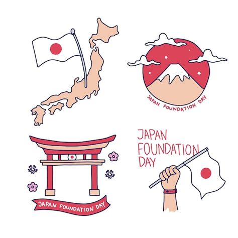 Premium Vector Japan Foundation Day