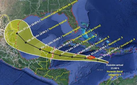 Mara Lezama Activa Alerta Roja En Municipios De Quintana Roo