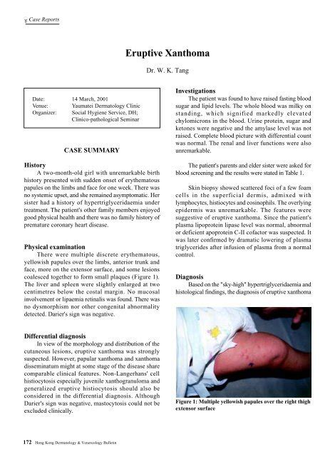 Eruptive Xanthoma Medcom Limited