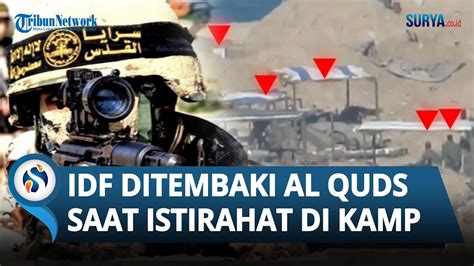 FULL DETIK DETIK Tentara Israel Tank Ditembaki Al Quds Dari