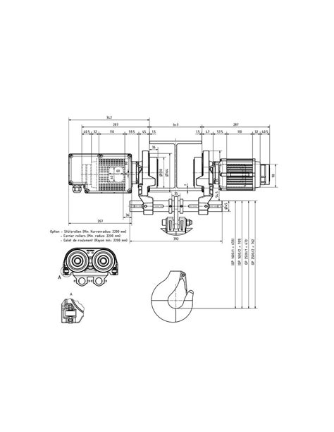 Carro de traslación eléctrico 6300 Kg GMF 6300 TX GIS