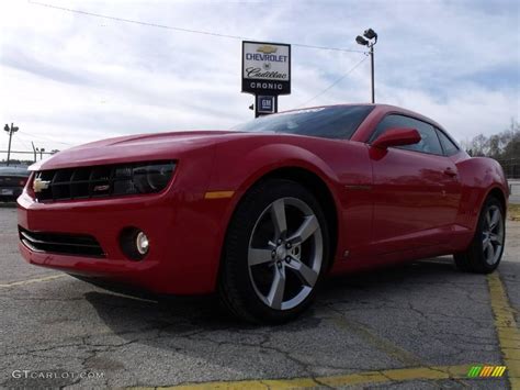 Victory Red Chevrolet Camaro Lt Rs Coupe Photo