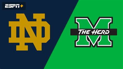 Notre Dame Vs Marshall 3 8 24 Stream The Game Live Watch Espn