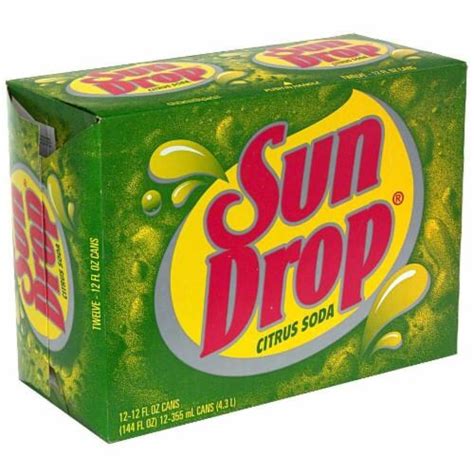 Sun Drop Citrus Soda 12 Cans12 Fl Oz Kroger