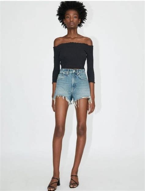 ZARA Jeans Short Gr 40 38 NEU Kaufen Auf Ricardo