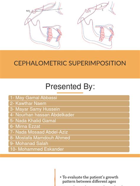 CEPHALOMETRIC SUPERIMPOSITION | PDF | Dentistry Branches | Human Anatomy