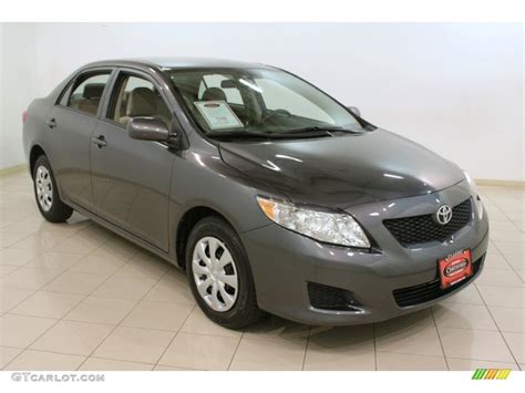 2010 Magnetic Gray Metallic Toyota Corolla LE 73054667 GTCarLot