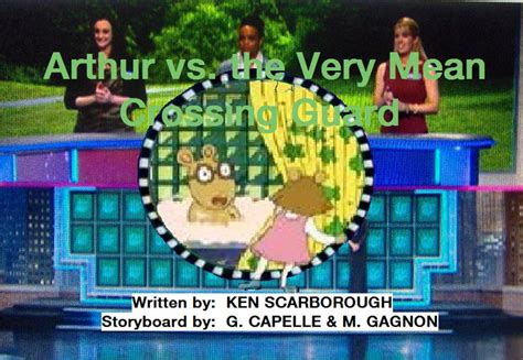 Arthur vs. the Very Mean Crossing Guard | Title card, Background ...