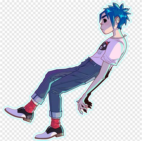 Ilustraci N D Gorillaz Cuerpo Completo D Re Gorillaz Png Pngegg