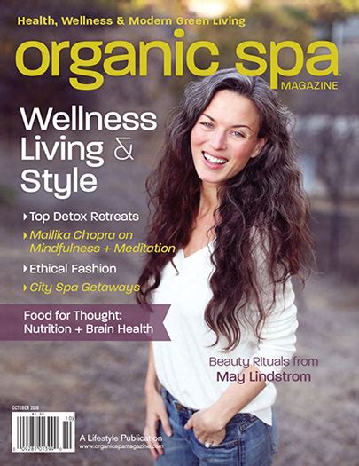 Organic Spa Organic Spa Magazine Organic Spa Magazine Subscription