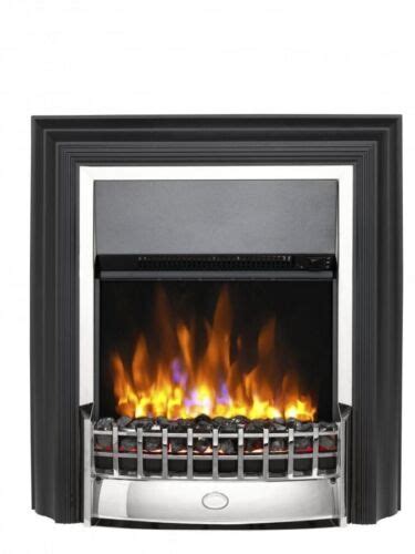 Dimplex Cht20x Ch Cheriton Deluxe Chrome2kw Freestanding Optiflame Electric Fire Ebay