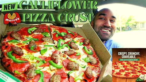 Is It Good Marcos Pizza Cauliflower Pizza Review