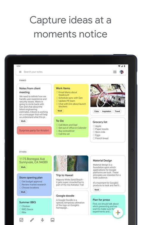 Google Keep - Notes and Lists APK for Android Download