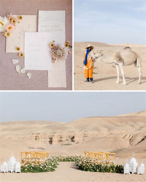 Desert Moroccan Wedding Photo Shoot Outside Marrakech Destination I Do