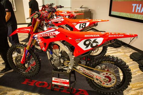 American Honda Presents Race Teams Ahead Of Season The Dirt Bike