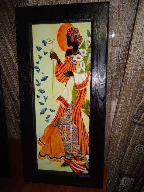 Cuadro decorativo tema africano Arte de áfrica y afroamericano