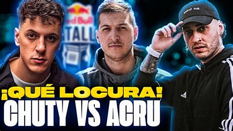 Blon Reacciona A La Batalla De Freestyle De Acru Y Chuty Adelanto