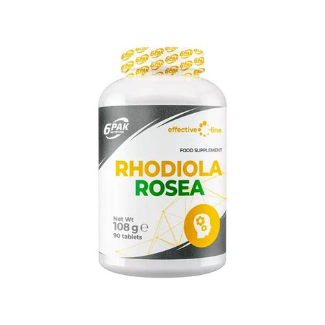 6PAK Rhodiola Rosea 90kaps Różeniec Górski