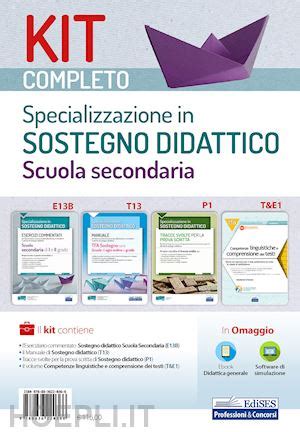 Specializzazione Sostegno Didattico Scuola Secondaria Kit Completo