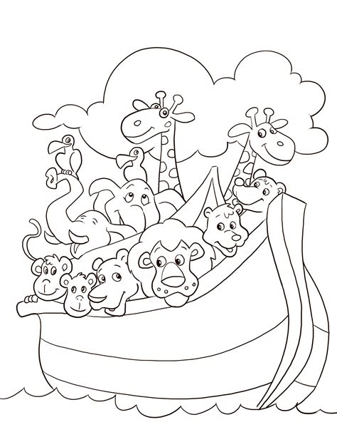 Noahs Ark Printable Book