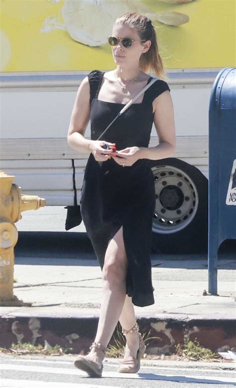 Kate Mara In A Black Dress Was Seen Out In Silver Lake 08 26 2023 3