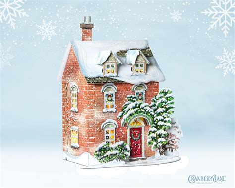 Mrs Pettigrews Little Cottage Christmas Village Etsy Uk