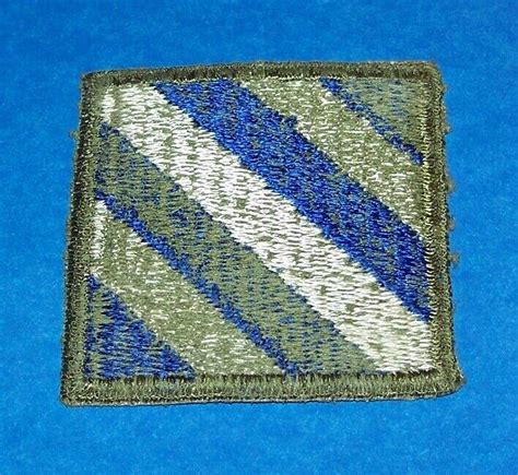 Original Greenback Ww Rd Infantry Division Patch