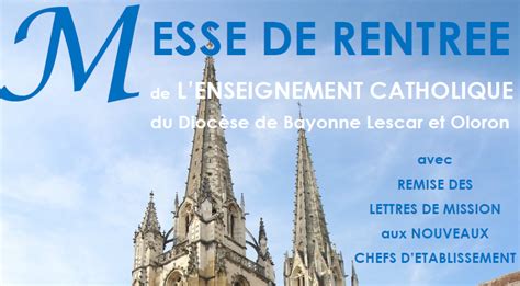 Messe De Rentr E De L Enseignement Catholique Diocese