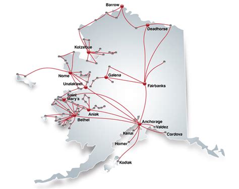 Era Alaska route map