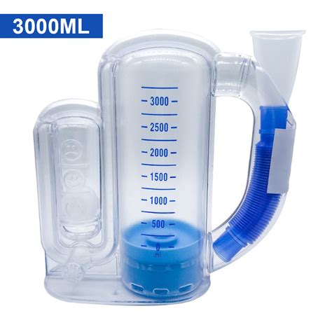 30005000ml Breathing Trainer Device Lung Exercise Grandado