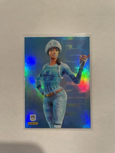 Frozen Nog Ops Panini Fortnite Series Ssp Holofoil Frozen Outfit