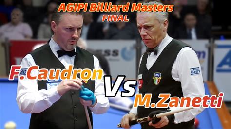 Frederic Caudron Vs Marco Zanetti AGIPI Billiard Masters Final 2013