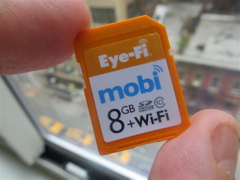 Hands On With Eye Fi Mobi Digital Photography Review