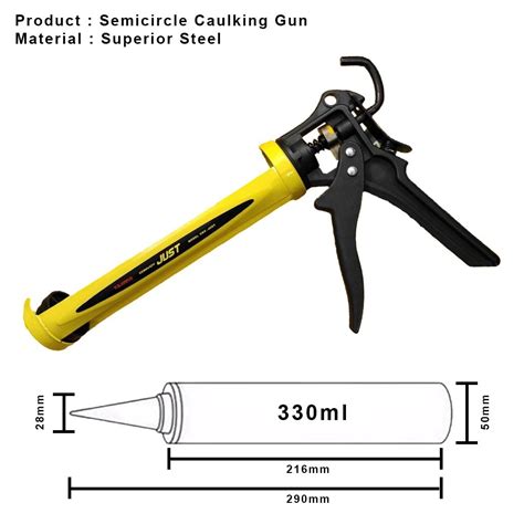 Tajima Convoy JUST Sealant Caulking Gun With A Barrel Body And 7 1 Twin