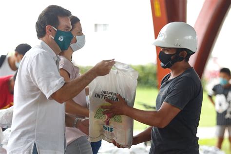 Con La Entrega De M S De Mil Despensas Gobierno De Pedro Joaqu N