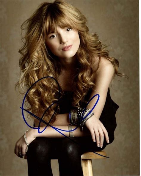 Bella Thorne Signed Autographed 8x10 Photo Etsy