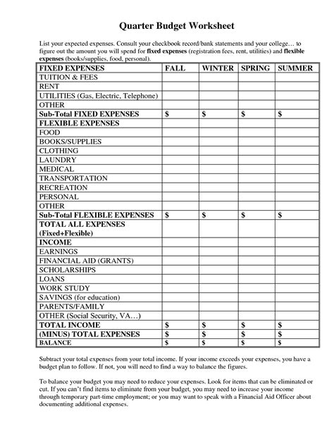 Vehicle Expense Worksheet