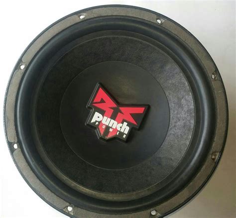 Rockford Fosgate Power Vs Punch Subwoofer