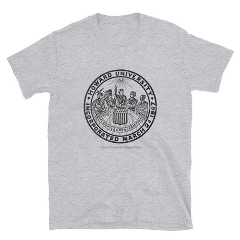 Howard University Original Seal T-Shirt - newgraphictees.com Howard ...