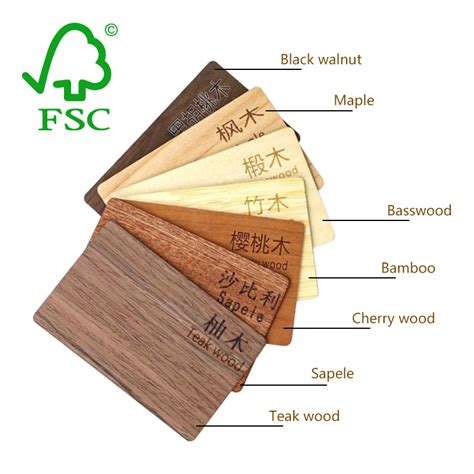 Custom Luxury Printing Bamboo Rfid Nfc Business Key Wood Wooden Card Buy Wooden Card Wood Card