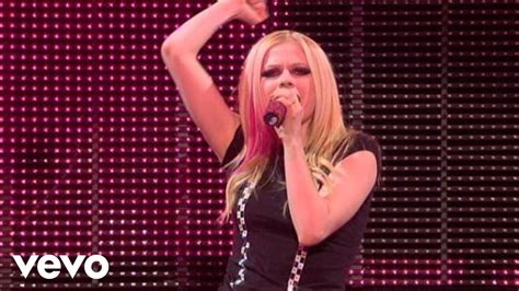 Avril Lavigne Girlfriend Live Youtube