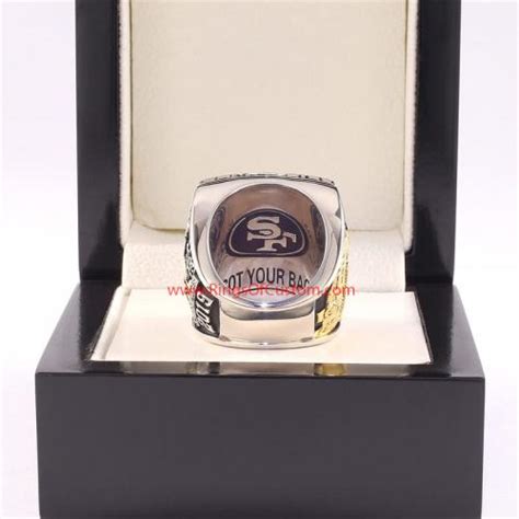 2019 San Francisco 49ers Custom Champions ring for sell|buy 2019 San ...