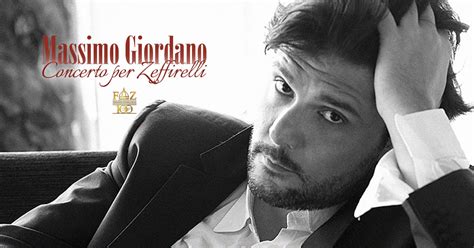 Massimo Giordano Concerto Per Zeffirelli A San Valentino Regala Un