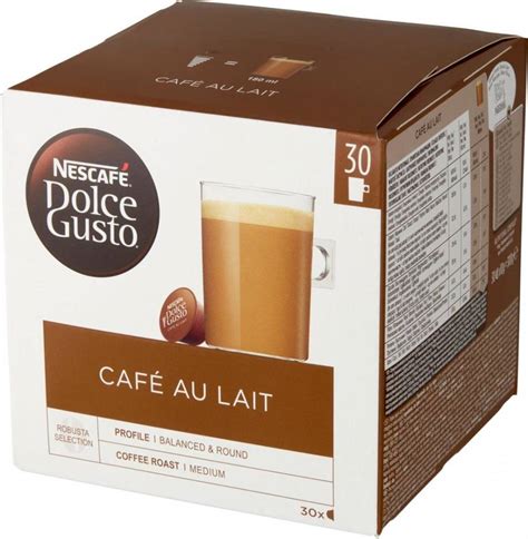 Nescafe Dolce Gusto Café au Lait 30 kapsułek kawa w kapsułkach