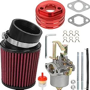 Grehua Upgraded Carburetor Carb Air Filter Adapter Kit For Cc